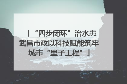 “四步闭环”治水患 武昌市政以科技赋能筑牢城市“里子工程”
