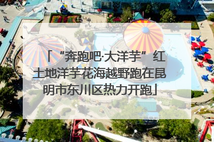 “奔跑吧·大洋芋”红土地洋芋花海越野跑在昆明市东川区热力开跑