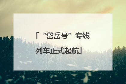 “岱岳号”专线列车正式起航