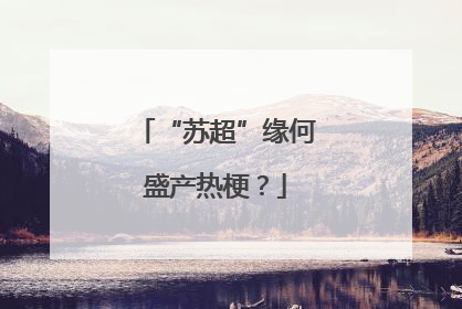 “苏超”缘何盛产热梗？