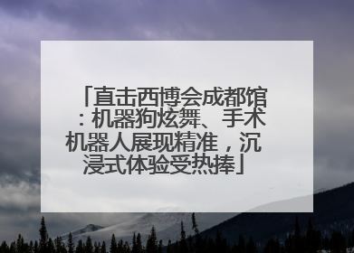直击西博会成都馆：机器狗炫舞、手术机器人展现精准，沉浸式体验受热捧