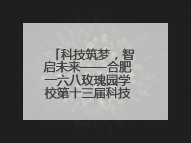 科技筑梦，智启未来——合肥一六八玫瑰园学校第十三届科技节机器人系列体验赛燃动校园
