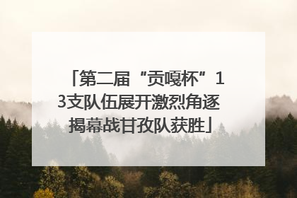 第二届“贡嘎杯”13支队伍展开激烈角逐 揭幕战甘孜队获胜