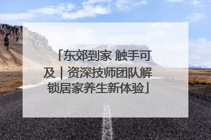 东郊到家 触手可及｜资深技师团队解锁居家养生新体验
