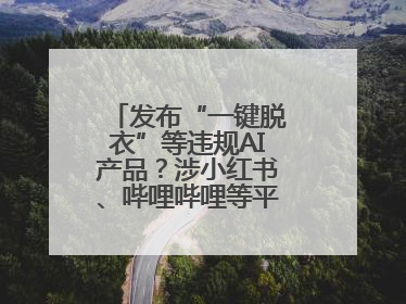 发布“一键脱衣”等违规AI产品？涉小红书、哔哩哔哩等平台！上海出手