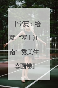 宁夏：绘就“塞上江南”秀美生态画卷
