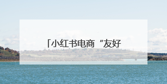 小红书电商“友好市集”上线，6月将举办“开业活动”