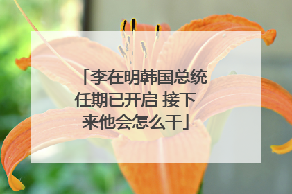 李在明韩国总统任期已开启 接下来他会怎么干