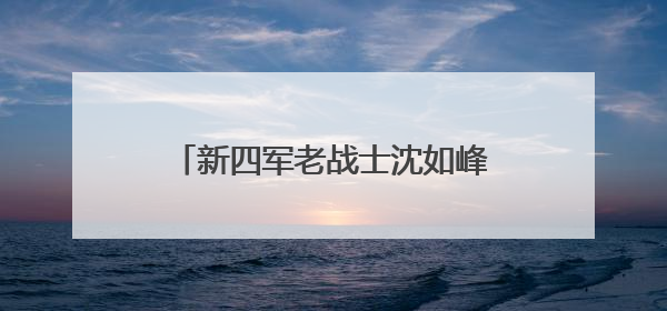 新四军老战士沈如峰战地日记等实物资料入藏中国国家博物馆