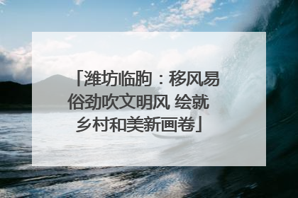 潍坊临朐：移风易俗劲吹文明风 绘就乡村和美新画卷