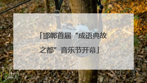邯郸首届“成语典故之都”音乐节开幕