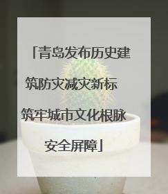 青岛发布历史建筑防灾减灾新标 筑牢城市文化根脉安全屏障