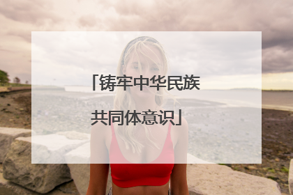 铸牢中华民族共同体意识