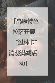 高原特色 拉萨开展“过林卡”消费满减活动