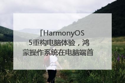 HarmonyOS 5重构电脑体验，鸿蒙操作系统在电脑端首次亮相丨新经济观察